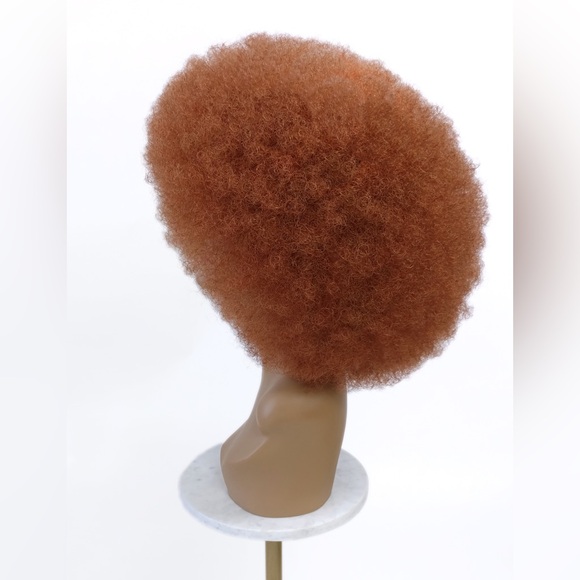 Copper Afro Wig